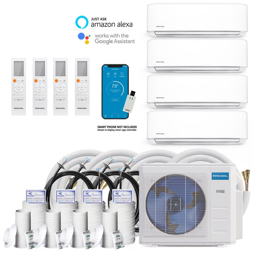 MRCOOL DIY 4 Zone Heat Pump