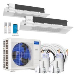 MRCOOL DIY Multi Zone Heat Pump with Ceiling Cassette